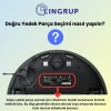 - Wiami FX-9 Robot Süpürge Uyumlu 5li Yedek Parça Seti