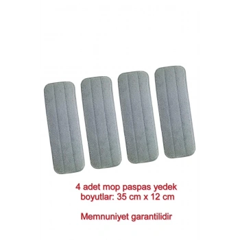 360 derece sprey mop paspas yapışkanlı 35cm x 12 cm 4 adet