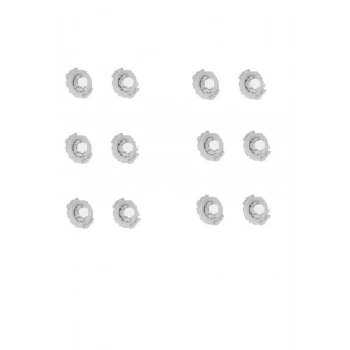 Roborock S50 S51 S55 S6 S6 Uyumlu Su Tankı Filtresi 12 Adet Set