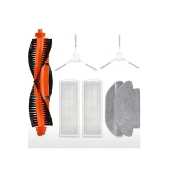 Mi Mop Pro STYTJO2YM Ana Fırça ,2 hepa filtre , 3 Kollu Yan Fırça Seti-7 Parça