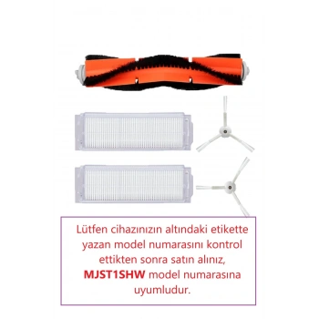 Mi Robot Vakum Mop 2 Pro Mjst1shw Fırça, Hepa Filtre ( Model No Kontrol Ediniz)
