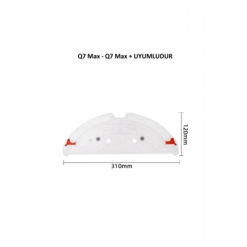 Roborock Q7 Max Ve Q7 Max Plus + Uyumlu Su Deposu - Mop Tutucu Aparat
