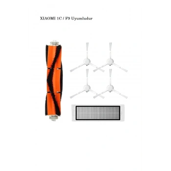 Mijia 1c (Stytj01zhm / Dreame F9 / STYTJ02ZHM / STYTJ03ZHM) Uyumlu Robot Süpürge Seti