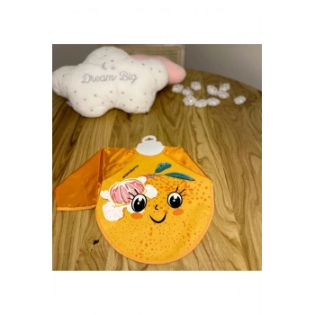Aktivite önlüğü mama önlüğü meyve figürlü