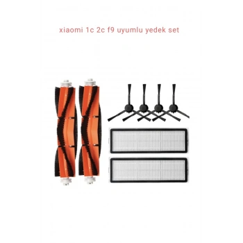 Xiaomi F9 1C 2C uyumlu filtre fırça yedek set