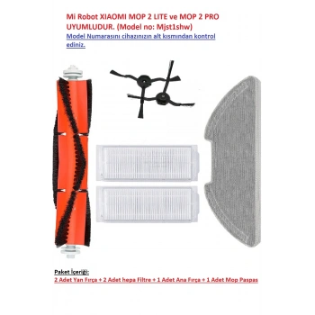 Xiaomi Mop 2 Pro ve Mop 2 Lite Uyumlu Yedek Parçaları (MJST1SHW Modeli)