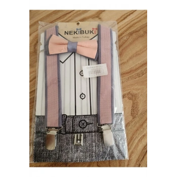 Papyonlu Pantolon Askısı - Askı Papyon 2-9 yaş