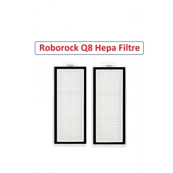 Roborock Q8 Max Plus Uyumlu Hepa Filtre Kutuda 2 adet
