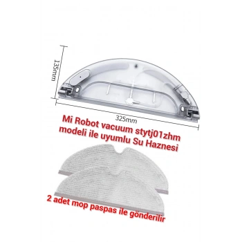 Mi Robot model Stytj01zhm uyumlu su haznesi mop takma aparatı