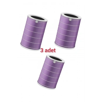 Xiaomi Air purifier hava temizleyici 1, 2, 3 uyumlu filtre 3 adet