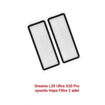 Dreame L20 Ultra uyumlu 2 adet hepa filtre