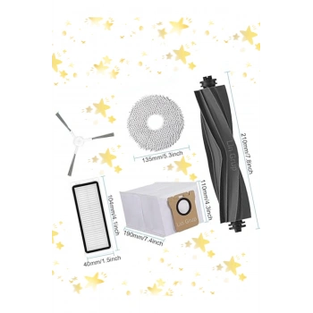 Dreame L20 Ultra model RLX41CE-1 ve Xiaomi X20 Pro uyumlu yedek parça aksesuar
