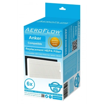 Aeroflow Orijinal Anker Eufy Robovac 11S - 35C Filtre Seti 6 Adet - T2905031