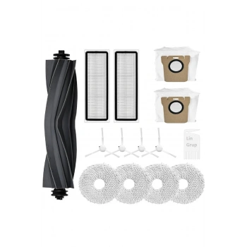 Lin Grup Dreame L10S Ultra, S10, S10 Pro, X10+ Robot Vacuum Cleaner Yedek Filtre Fırça Paspas Uyumlu
