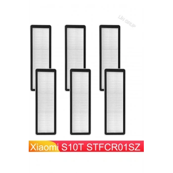 Lin Grup Xiaomi S10T Stfcr01Sz Modeli Uyumlu 6 Adet Hepa Filtre