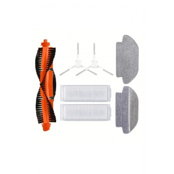 Lin Grup Xiaomi S12 Uyumlu Filtre Mop Paspas Fırça Yedek Set