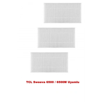 Lin Grup Tcl Sweeva 6500 / 6500M Uyumlu 3 Adet Hepa Filtre