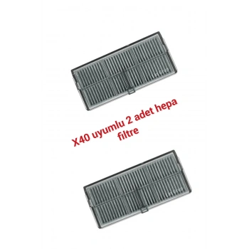 Lin Grup Dreame X40 Pro Ultra Uyumlu Yedek Hepa Filtre 2 Adet