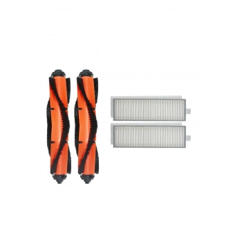 Xiaomi Vacuum Mop 2In1 Essential (Mjstg1) Robot Süpürge Uyumlu 4Lü Yedek Parça Seti