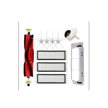 Lin Grup Roborock S5 Max S6 Pure S6 Maxv Sdjqr02Rr Uyumlu Filtre Fırça Tekerlek Fırça Kapağı