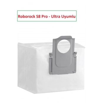 Lin Grup Roborock S8 Pro Ultra Plus Uyumlu 1 Adet Toz Torbası