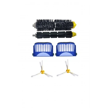 Beyaz Roomba 600 Seri Için 6 Parça Set İthalatçı Garantili