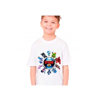 Brawl Stars Tişört (T-shırt) Kız-erkek unisex