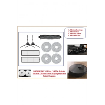 Dreame Bot L10s Ultra/Pro Robotic Vacuum Cleaner Yedek Parça