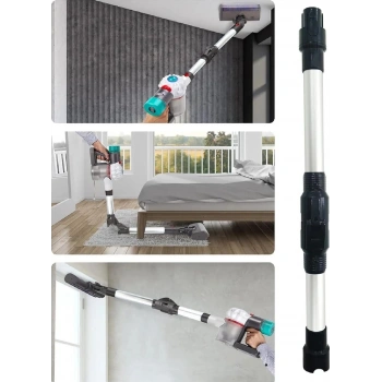 Dyson V7 V8 V10 V11 V15 Uyumlu Dik Süpürge  Katlanabilir Bükülebilir Teleskopik Boru