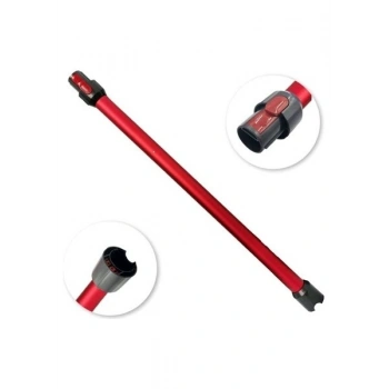 Dyson V8 V10 V11 V15 detect uyumlu dikey süpürge kırmızı boru