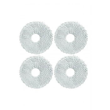 Ecovacs deebot T30 pro uyumlu 4 adet mop paspas bezi