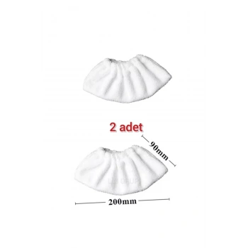 Fakir Range 5 buharlı temizleyici mikrofiber havlu paspas 2 adet yedek