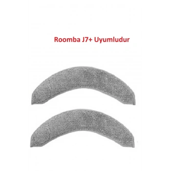 iRobot Roomba Combo J7+ uyumlu Yedek mop paspas 2 Adet