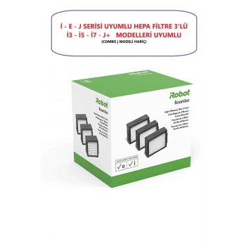 iRobot Roomba Orijinal i3 - i5 - i7 - J7  hepa filtre
