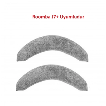 İrobot Uyumlu Roomba Combo J7+ Uyumlu Yedek Mop Paspas 2 Adet