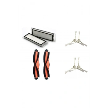 İthalatçı Garantili Essential Vacuum Mop 8li Set Turuncu (Yedek Parça Seti)