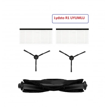 Lydsto Uyumlu R1 Uyumlu Yedek Fırça Filtre Seti