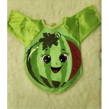 Mama Önlüğü - Karpuz Desenli Kollu