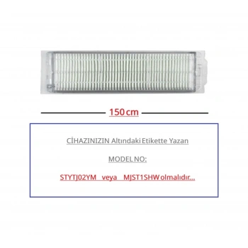 Mi Robot Vacuum Mop 2 Hepa Filtre Model No Kontrol Ediniz