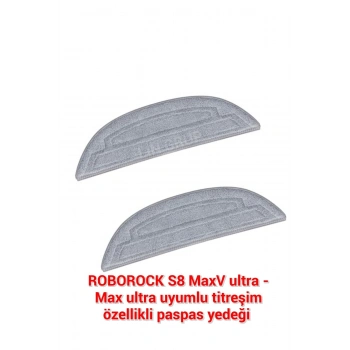 ROBOROCK MaxV ultra titreşim özellikli mop paspas 2 adet
