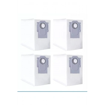 Roborock Q7 Max Uyumlu Toz Torbası 4 Adet