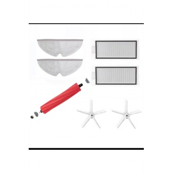 Roborock Q7 Max Yedek Set Hepa Filtre Rulo Ve Mop Paspas - Uyumlu