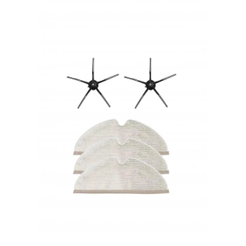 Roborock S5 Max Robot Süpürge Uyumlu 5li Yedek Parça Seti