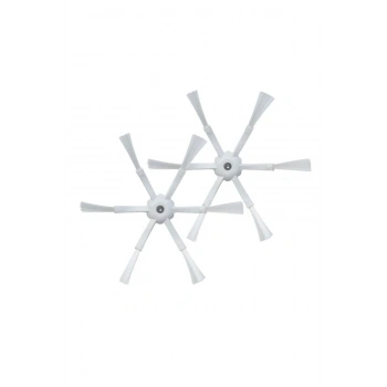 Roborock S5 Max, S6 Maxv Pure,Q7 Max, S7 Ultra Max Yan Fırça 6 Kollu (2 Adet)