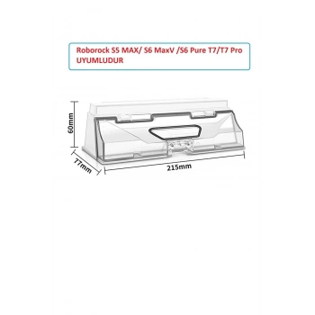 Roborock S5 MAX / S6 MaxV /S6 Pure T7/T7 Pro Toz Haznesi
