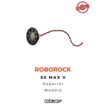 Roborock S6 Max V Robot Süpürge Uyumlu Hoparlör Modülü - Orijinal Ürün