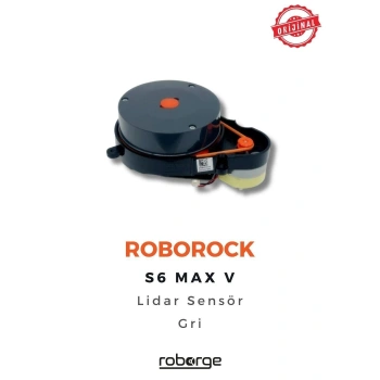 Roborock S6 Max V Robot Süpürge Uyumlu Lidar Sensör - Gri - Orijinal Ürün