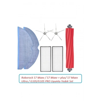 Roborock S7 Maxv/S7 Maxvplus/S7 Maxv Ultra/G10S/G10S PRO Set - Uyumlu Yedek Set
