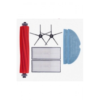 Roborock S7 Sonic Mopping S7 Pro Ultra S7 Uyumlu Set ( Mop Paspas Fırça Seti )