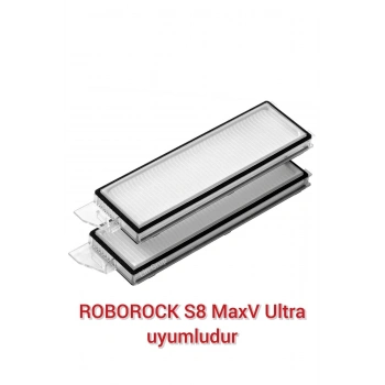 Roborock S8 maxV Ultra uyumlu 2 adet hepa filtre